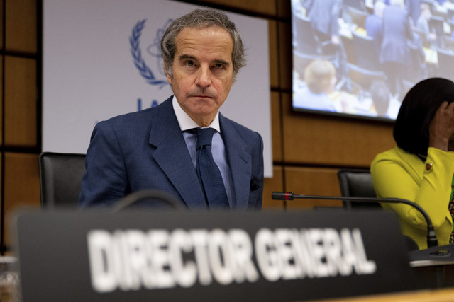 Direktur Jenderal Badan Tenaga Atom Internasional, Rafael Grossi. Foto: Elisabeth Mandl/REUTERS
