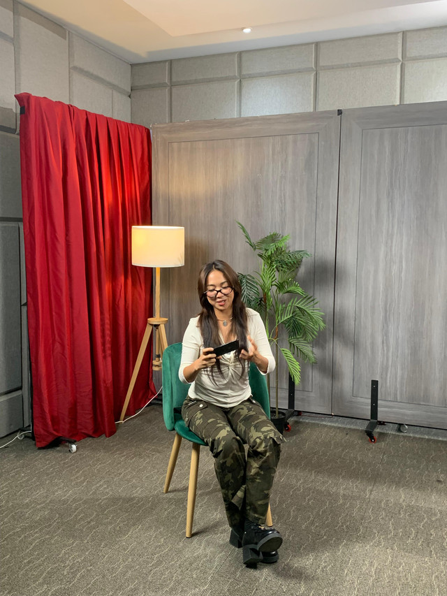 Rapper 88rising, MILLI, dalam wawancara eksklusif bersama kumparan, Kamis (19/6). Foto: Vincentius Mario/kumparan