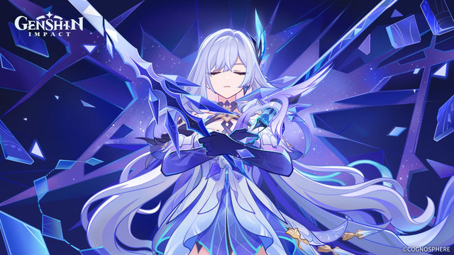 Karakter Skirk dalam game Genshin Impact. Foto: HoYoLAB Post