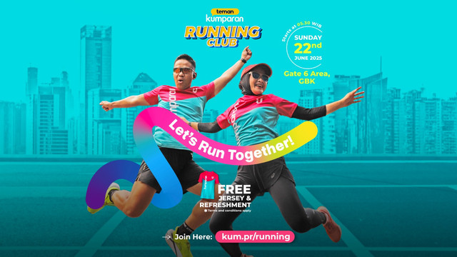 Fun Run teman kumparan akan Digelar Lagi. Foto: kumparan