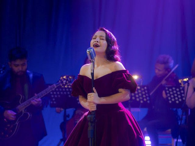 Bernadya hadir dalam konser Babak Penutup: Untungnya, Untungnya di Graha Bakti Budaya, TIM, Jakarta Pusat, Jumat (20/6/2025). Foto: Dok. Juni Records