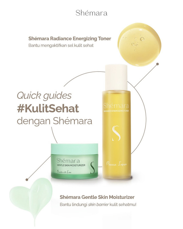 Dua produk Shemara Beauty skincare. Foto: Instagram/ @shemara.beauty