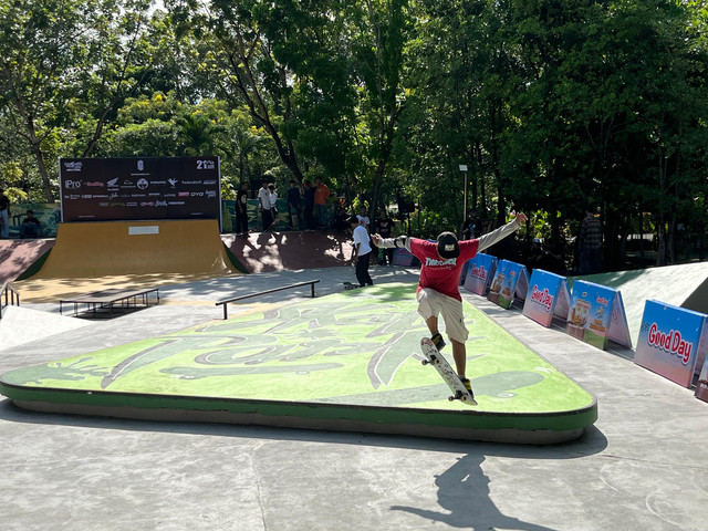 Keseruan Skateboarding Day 2025 di Kota Pontianak, Sabtu, 21 Juni 2025. Foto: Rabiansyah/Hi!Pontianak