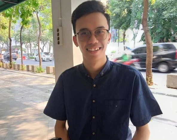 Ketua Gerakan Pemuda Surabaya Mirza Akmal. Foto: Masruroh/Basra