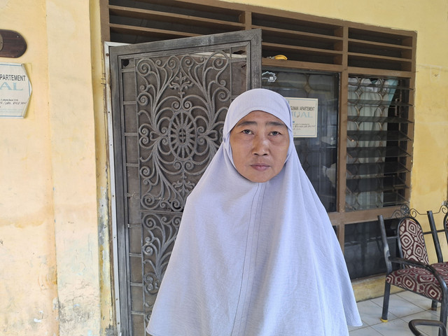 Meliani, orang tua di Bekasi yang dipukuli anaknya. Foto: kumparan