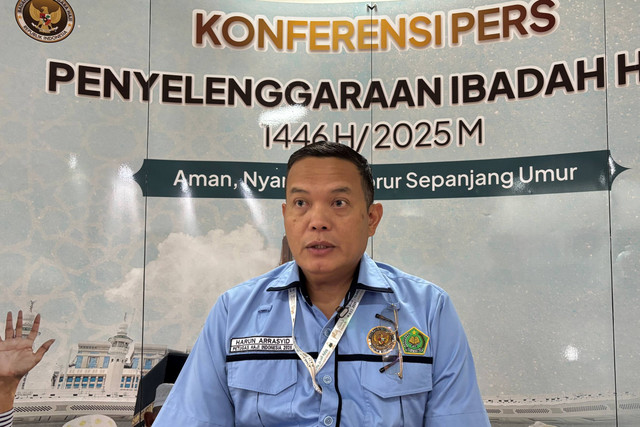 Kabid Linjam PPIH Arab Saudi, Harun Arrasyid. Foto: Moh Fajri/kumparan