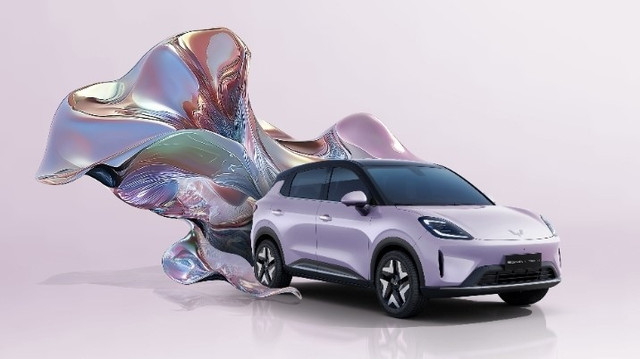 Gambar resmi Wuling Bingo S EV yang beredar di China. Foto: Dok. Wuling via CarNewsChina