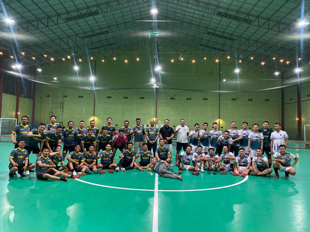 Jalin Sinergi Lewat Olahraga, Tim Futsal Rutan Rembang Bertandang ke Bumi Wali