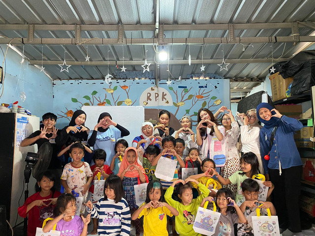 Aktivitas di Sekolah Kampung Pemulung Jakarta, Sumber : Dokumen Pribadi