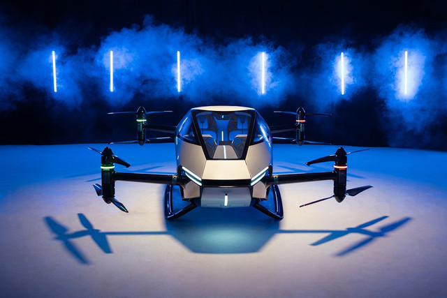 Wujud XPeng AeroHT Voyager X2 yang siap meramaikan GIIAS 2025. Foto: Syahrul Ghiffari/kumparan