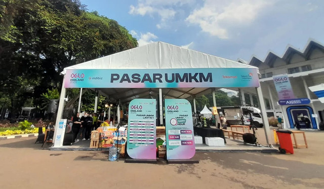 Ilustrasi: Pasar UMKM Indibiz di Digiland | Foto: Pikiran Rakyat