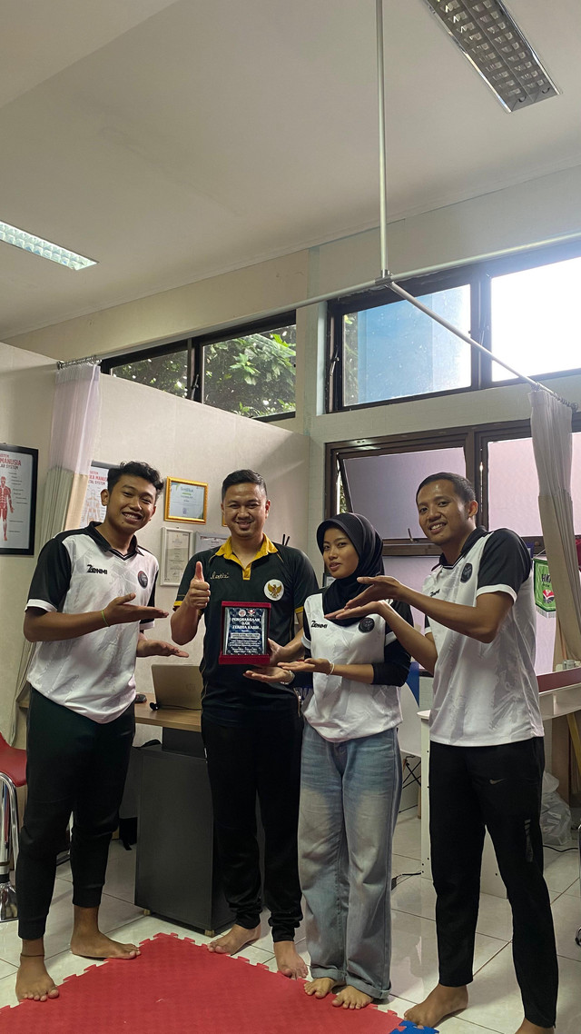 FPOK UPI Kirim Mahasiswa Terbaik Magang di Laboratorium Sport Therapist Injury