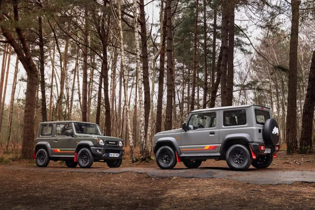 Suzuki Jimny 55th Anniversary untuk pasar Eropa. Foto: Suzuki