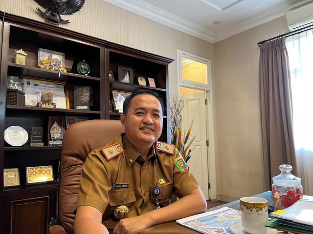 Kepala Dinas Pendidikan dan Kebudayaan Provinsi Lampung, Thomas Amirico | Foto : Eka Febriani / Lampung Geh