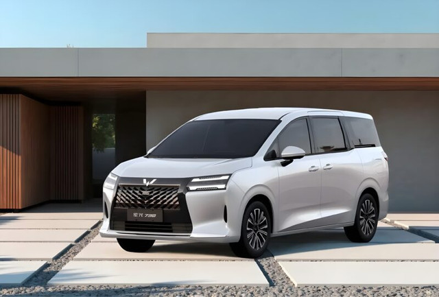 Calon MPV baru Wuling Xingguang 730.  Foto: Car News China