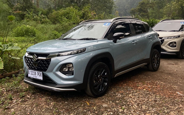 Test drive Suzuki Fronx di Bandung, Jawa Barat. Foto: Gesit Prayogi/kumparan