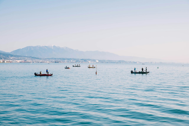 Danau Terbesar di Jepang. Foto Danau Biwa. Sumber Unsplash Takeshi Yu