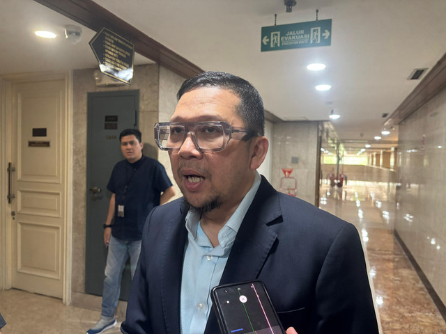 Wakil Ketua Baleg DPR RI, Ahmad Doli Kurniawan di Kompleks Parlemen, Senayan, Jakarta pada Rabu (25/6). Foto: Abid Raihan/kumparan