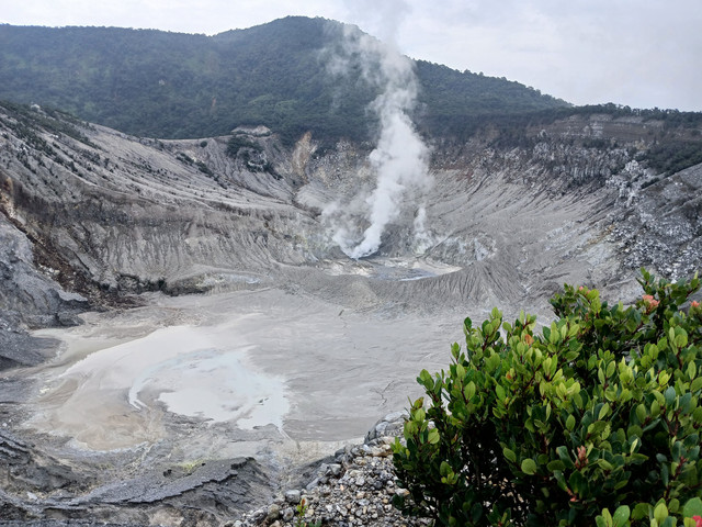 Foto di ambil oleh: Fera Nurul saat berkunjung ke tangkuban perahu.