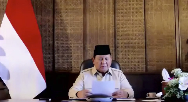Peresmian Pengoperasian dan Pembangunan Energi Terbarukan di 15 Provinsi, 26 Juni 2025. Foto: Youtube/Sekretariat Presiden