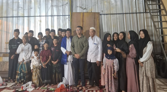 Anak-anak panti yang sedang mengikuti kegiatan bersama (dokumentasi pribadi)