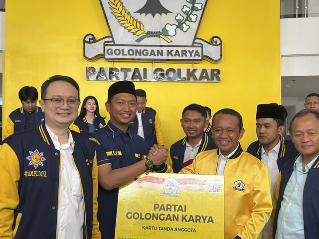 Mantan Ketua Umum PB HMI periode 2013-2015 Arief Rosyid Hasan memutuskan untuk bergabung dengan Partai Golkar, hari ini, Sabtu (28/6/2025). Foto: Dok. Istimewa