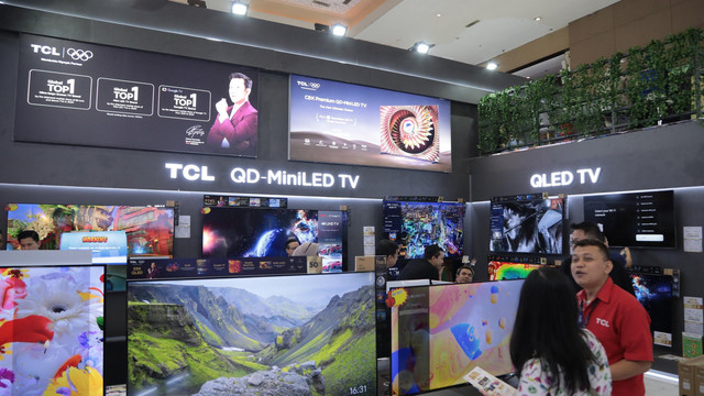 TCL Gebrak Jakarta Fair 2025 dengan Produk Terbaru Berteknologi AI!