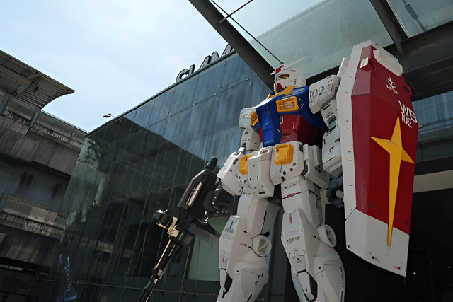 Patung RX-78-2 Gundam di Gundam Base Thailand di Bankok. sumber: Shuttersock