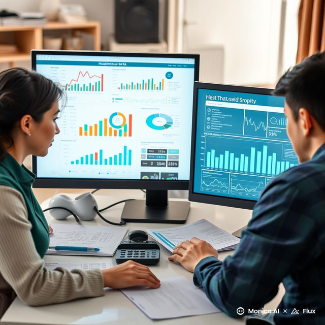 Ilustrasi Data dan Kebijakan (AI Generated)