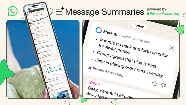 Fitur baru Massage Summaries di WhatsApp.  Foto: WhatsApp