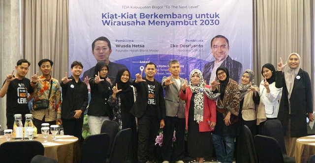 Siap Sambut Wirausaha 2030, TDA Kabupaten Bogor Gelar Seminar UMKM Inspiratif
