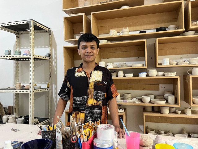 Sidik Pemilik Lost in Clay (Foto: Alysha Ramaniya)