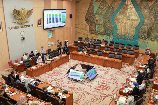 Rapat Dengar Pendapat Komisi XII DPR RI dan Dirjen Ketenagalistrikan Kementerian ESDM dan PLN 30 Juni 2025. Sumber: Dokumentasi Tim Media Putri Zulkifli Hasan, S.Mn., M.Bus.