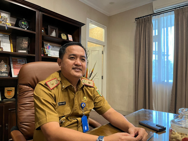 Kepala Dinas Pendidikan dan Kebudayaan (Disdikbud) Provinsi Lampung, Thomas Amirico | Foto : Eka Febriani / Lampung Geh