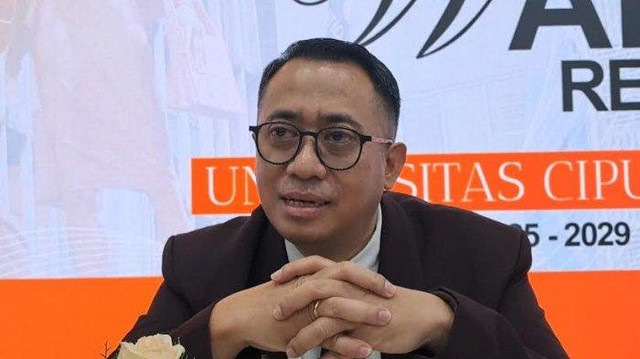 Rektor baru Universitas Ciputra (UC) Prof. Dr. Wirawan Endro Dwi Radianto, M.ScA, CA., Ak,.
