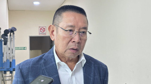 Wakil Ketua Badan Anggaran (Banggar) DPR RI Wihadi Wiyanto di Kompleks Parlemen RI, Rabu (2/7/2025). Foto: Ave Airiza Gunanto/kumparan