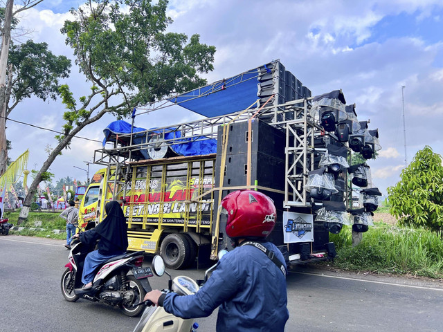 Ilustrasi sound horeg. Foto: Massooll/Shutterstock