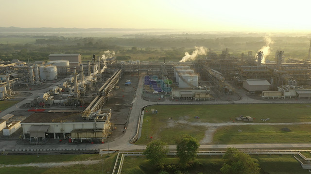 Lapangan Migas Banyu Urip, Blok Cepu di Kabupaten Bojonegoro, yang dioperatori oleh ExxonMobil Cepu Limited (EMCL) (Aset: beritabojonegoro)