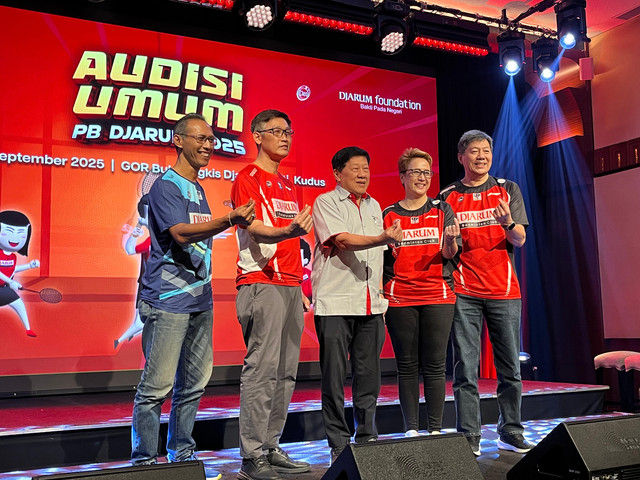 Konferensi pers Audisi PB Djarum 2025 dii Jakarta pada 3 Juli. Foto: Azrumi El Ghazali/kumparan