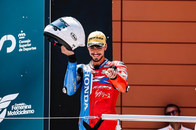 Eks pebalap Moto2 Borja Gomez. Foto: Instagram/@borjagomez_12