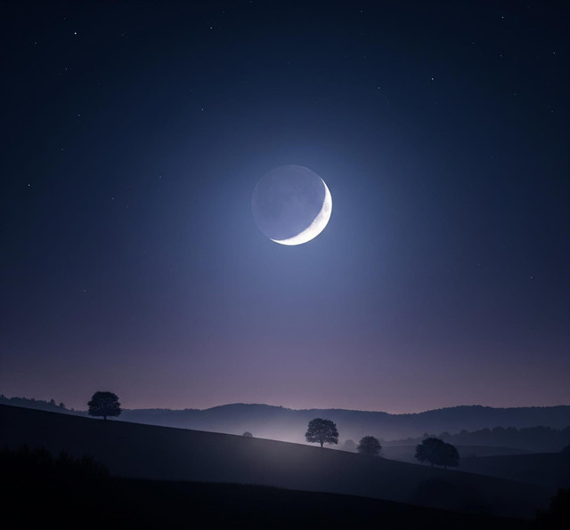 Sumber : Gemini AI, Ilustrasi awal bulan Muharram yang penuh kehangatan dan kesejukan