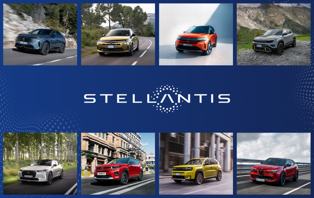 Ilustrasi Stellantis Group menampilkan sejumlah merek yang menjadi anggotanya. Foto: dok. Stellantis