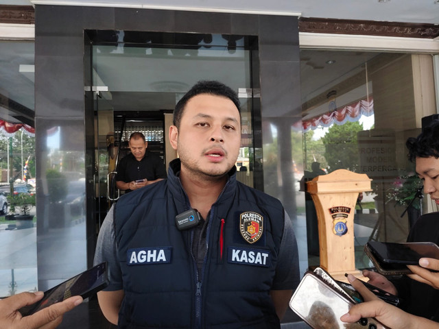Kasat Reskrim Polresta Sleman AKP Agha Ari Septyan di Polresta Sleman, Sabtu (5/7). Foto: Arfiansyah Panji Purnandaru/kumparan