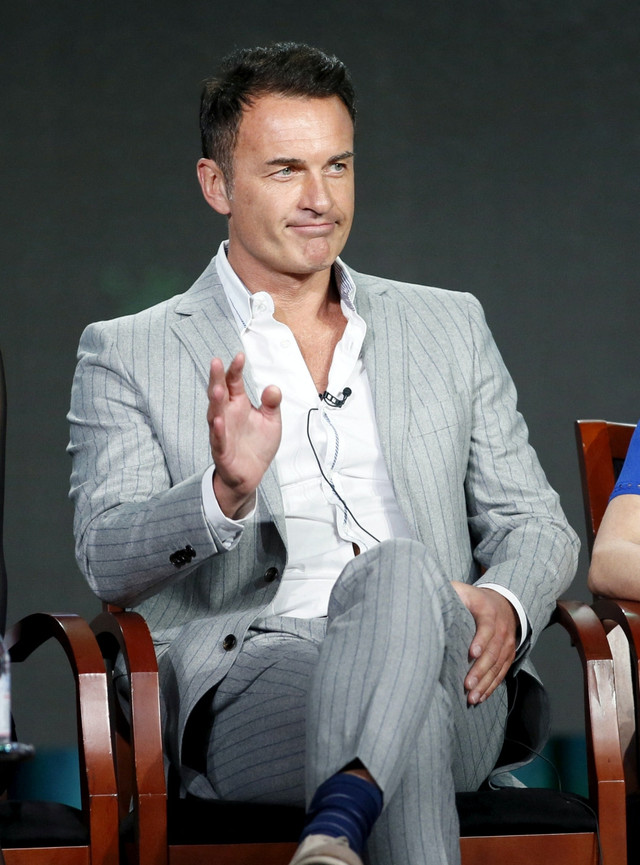Aktor Julian McMahon, pemain film Fantastic Four. Foto: REUTERS/Danny Moloshok