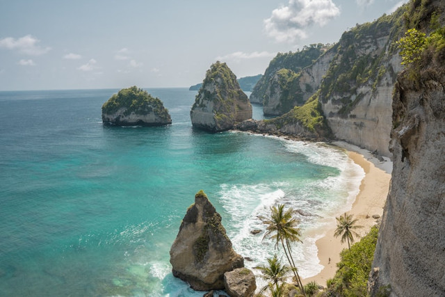 Pulau Terindah di Asia Tenggara. Foto Nusa Penida, Bali. Sumber: Unsplash/Alfiano Sutianto