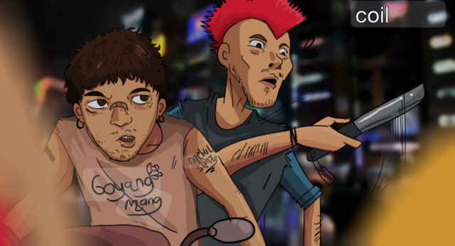 Ilustrasi begal. Modus baru begal di Pontianak dengan sengaja menabrakkan diri ke korbannya. Foto: Dok. Kumparan