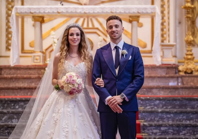 Rute Cardoso menikah dengan Diogo Jota pada 22 Juli 2025. Foto: Instagram @diogoj_18