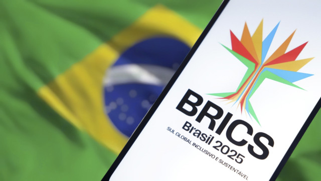 Forum Bisnis BRICS di Rio de Janeiro, Brasil. Foto: DANIEL RAMALHO/AFP
