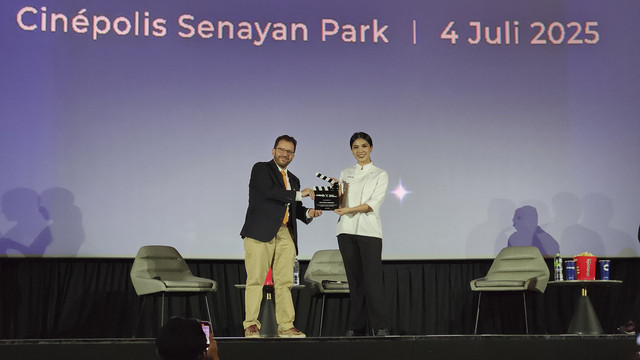 Peluncuran menu makanan baru kolaborasi Cinepolis dan Chef Devina Hermawan (4/7/2025). Foto: Azalia Amadea/kumparan
