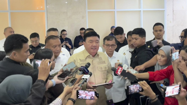 Budi Gunawan di Kompleks Parlemen, Senayan, Jakarta, Senin (7/7/2025). Foto: Haya Syahira/kumparan